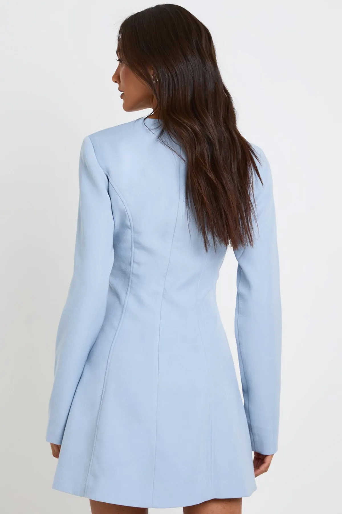 boohoo Robe Fourreau Ajustée À Manches Longues Tall<Femme Tailleurs|Robes À Manches Longues