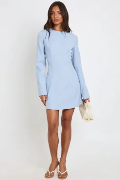 boohoo Robe Fourreau Ajustée À Manches Longues Tall<Femme Tailleurs|Robes À Manches Longues