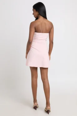 boohoo Robe Fourreau Bustier En Bengaline Ajustée<Femme Robes Patineuses|Robes