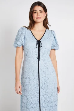 Wallis Robe Fourreau À Empiècement Contrastant En Dentelle<Femme Toutes Les Robes|Robes Mi-Longues