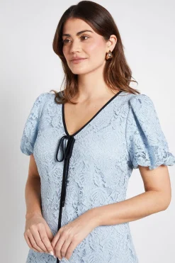 Wallis Robe Fourreau À Empiècement Contrastant En Dentelle<Femme Toutes Les Robes|Robes Mi-Longues
