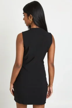 Robe Gilet 2 En 1 En Bengaline Avec Boutons Dorés