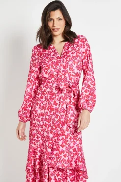 Wallis Robe À Imprimé Floral À Pois Standard<Femme Robes Mi-Longues|Pois