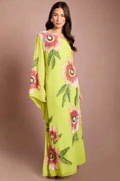 Robe Longue Coast Muse À Une Épaule Ornée De Motifs Floraux