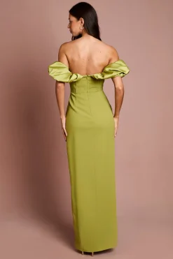 Coast Robe Longue Colonne Corset À Manches Volumineuses<Femme Robes Corset|Robes