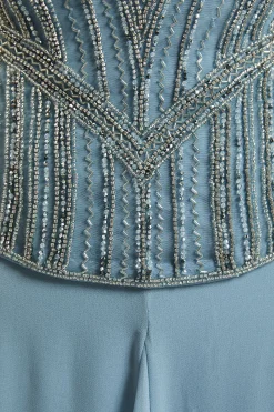 KarenMillen Robe Longue Corset Ornée De Cristaux<Femme Robes Corset|Robes