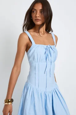Robe Longue Laitière En Popeline De Coton Pour Grande Taille