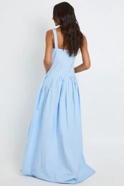 Robe Longue Laitière En Popeline De Coton Pour Grande Taille