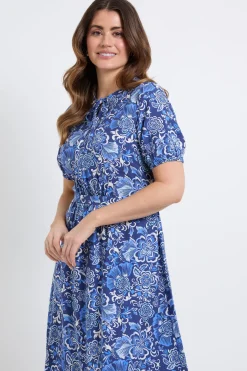 Wallis Robe Longue À Motif Floral Avec Détail Noué<Femme Toutes Les Robes|Robes Longues