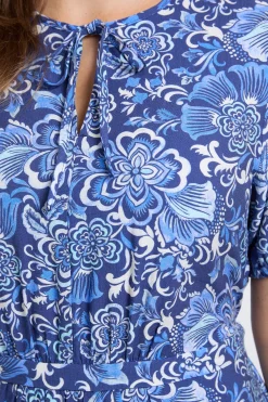 Wallis Robe Longue À Motif Floral Avec Détail Noué<Femme Toutes Les Robes|Robes Longues