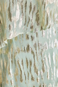 Coast Robe Longue Métallisée à Une Épaule<Femme Toutes Les Robes|Robes Longues