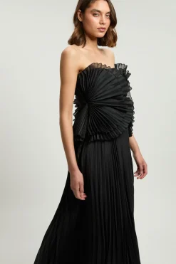 Robe Longue Plissée