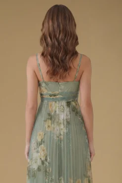 Robe Longue Plissée En Maille Pour Petite Taille