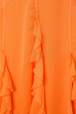 KarenMillen Robe Longue Plissée À Perles Avec Épaules Dénudées<Femme Robes Bal De Promo|Robes