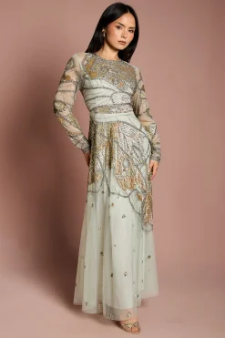 Coast Robe Longue Premium Petite Brodée à la Main<Femme Toutes Les Robes|Robes Longues