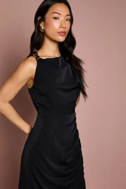 Coast Robe Longue Sans Manches Froncée Avec Détail Boucle<Femme Robes|Robe Invitée Mariage
