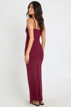 Robe Longue Super Douce À Bretelles Fines