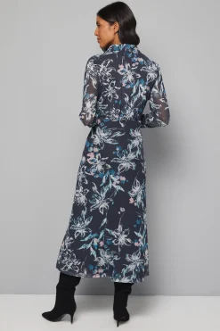 Robe Maille Florale
