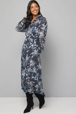 Robe Maille Florale