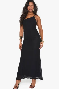 Robe maxi asymétrique
