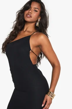 Robe maxi asymétrique