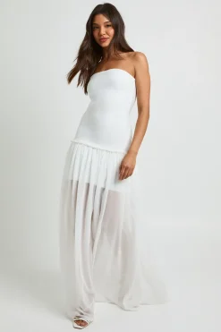 Robe Maxi Bandeau Bandage Premium