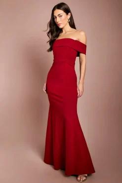 Coast Robe Maxi Bardot En Ponte<Femme Robes|Robe Invitée Mariage