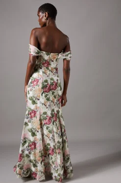 Robe Maxi Bardot Florale