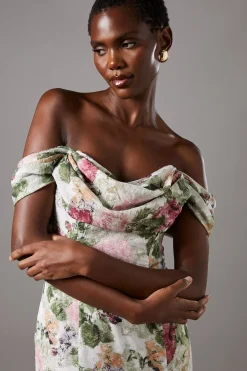 Robe Maxi Bardot Florale
