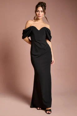 Coast Robe Maxi Bardot Stretch à Queue de Poisson<Femme Robes À Manches Longues|Robes