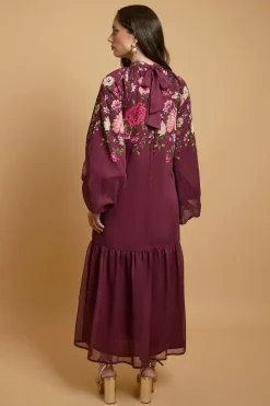 Robe Maxi Bohème Trapèze