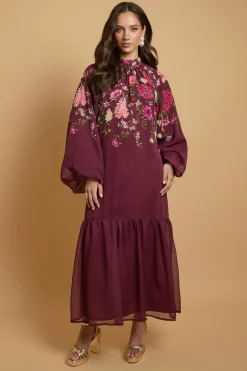 Robe Maxi Bohème Trapèze