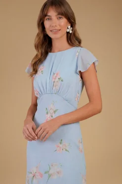 Oasis Robe Maxi Cascade À Imprimé Floral Orchidée<Femme Robes|Robes Longues