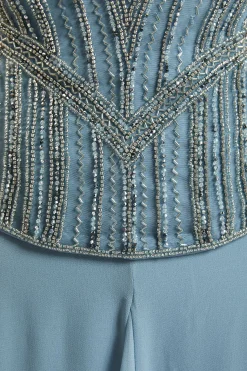 Robe Maxi Corset À Cristaux Petite