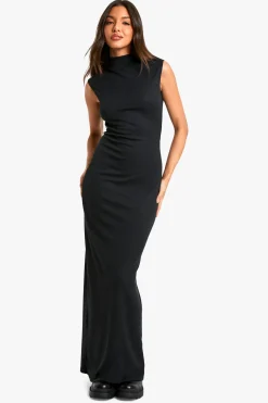 boohoo Robe Maxi Côtelée<Femme Toutes Les Robes|Robes Longues
