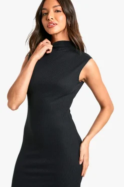 boohoo Robe Maxi Côtelée<Femme Toutes Les Robes|Robes Longues