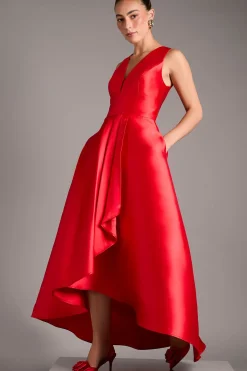 Coast Robe Maxi à Décolleté Plongeant et Drapé Cascade<Femme Robes Bal De Promo|Robes