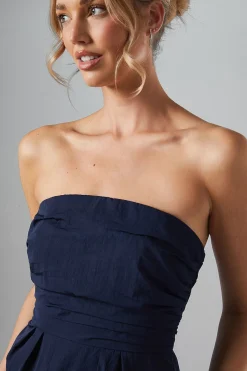 Coast Robe Maxi de Demoiselle d'Honneur Bandeau en Taffetas<Femme Toutes Les Robes|Robes Demoiselles D'Honneur