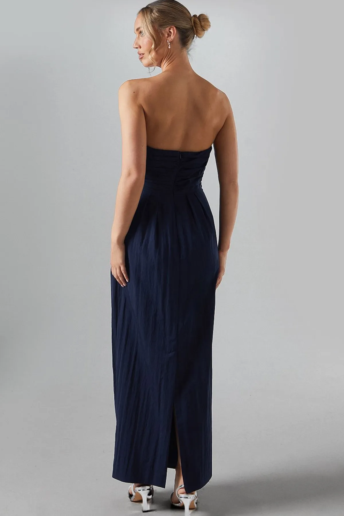 Coast Robe Maxi de Demoiselle d'Honneur Bandeau en Taffetas<Femme Toutes Les Robes|Robes Demoiselles D'Honneur