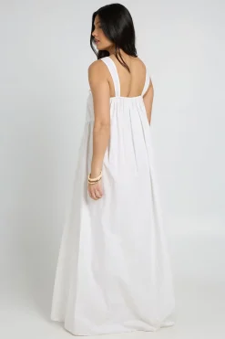 boohoo Robe Maxi De Maternité Avec Détail À Nouer Sur Le Devant<Femme Toutes Les Robes|Robes Longues