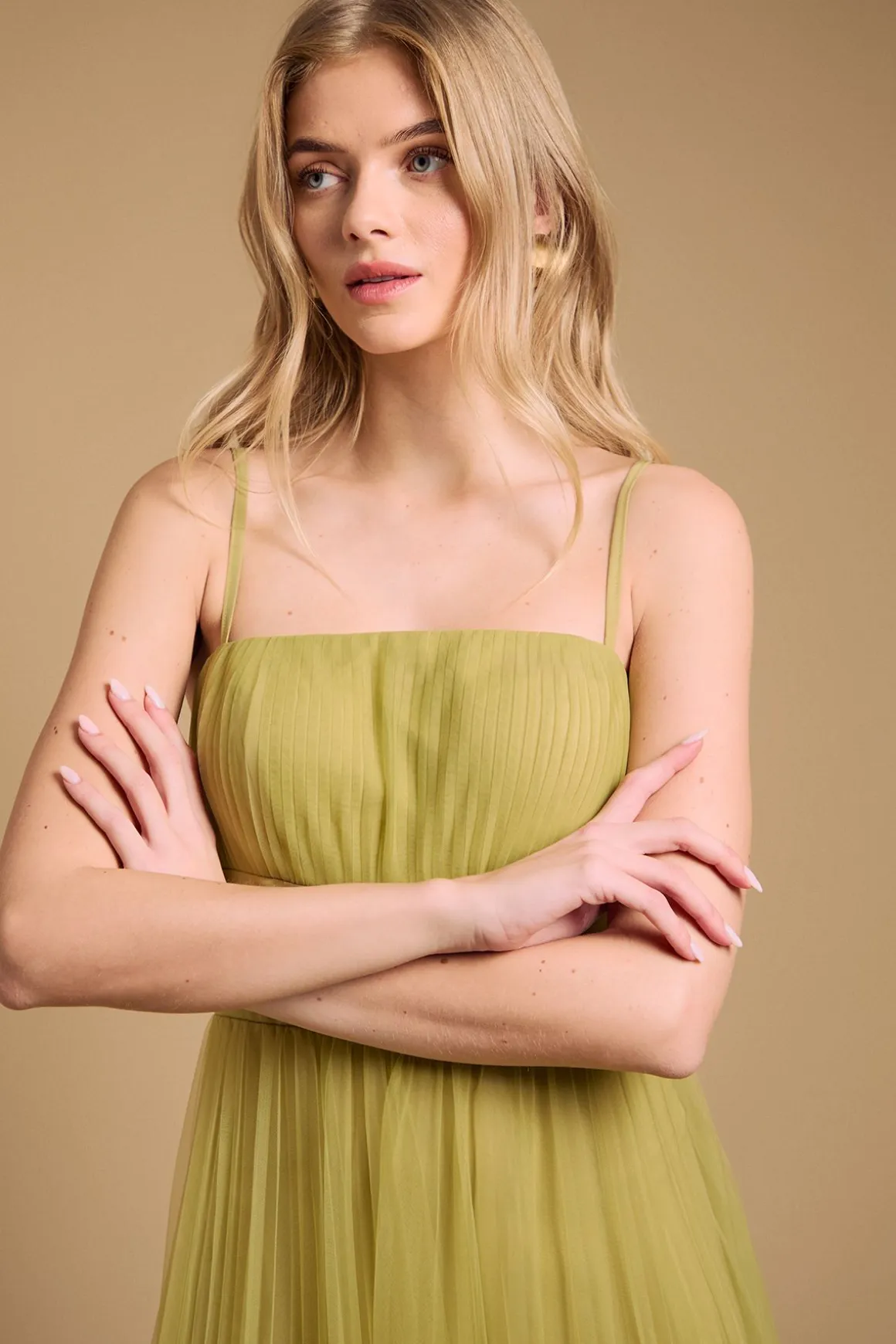Robe Maxi à Détails Corset