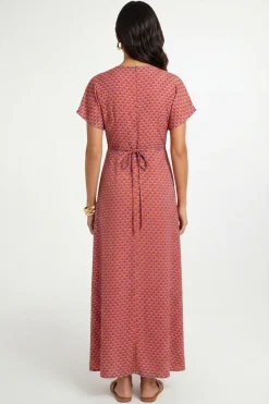 Robe Maxi D'été À Pois