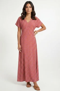 Robe Maxi D'été À Pois