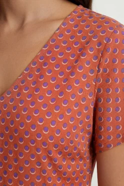 Robe Maxi D'été À Pois