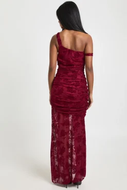 Robe Maxi Dévoré à Bretelles