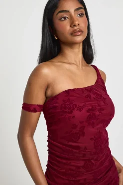 Robe Maxi Dévoré à Bretelles