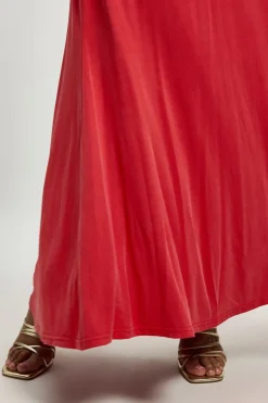 KarenMillen Robe Maxi En Jersey À Manches Longues Grande Taille<Femme Robes À Manches Longues|Robes