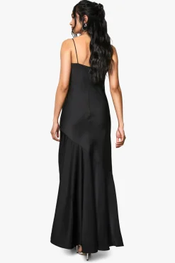 boohoo Robe Maxi en Satin<Femme Satin Et Dentelle|Robes