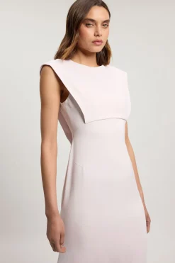 Robe Maxi En Viscose Stretch Compacte