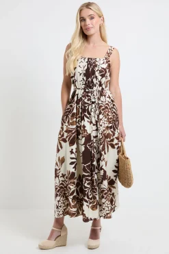 Robe Maxi Florale D'été Petite